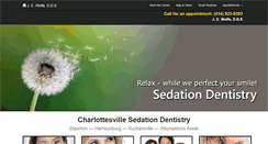 Desktop Screenshot of dentistcharlottesville.com